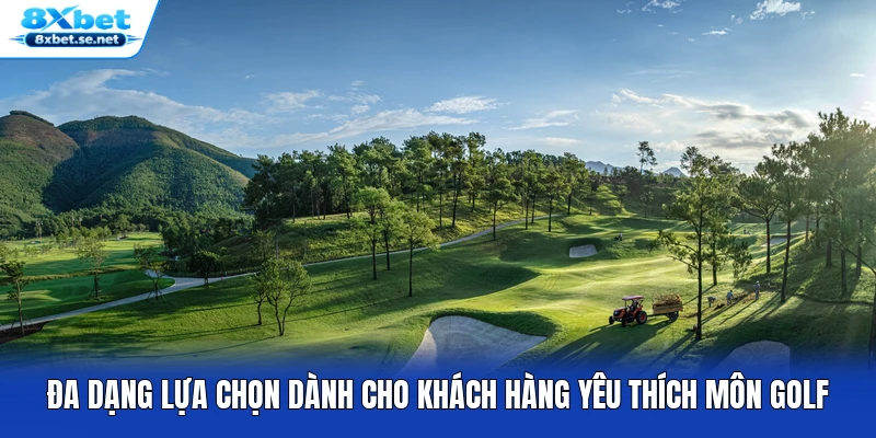 Đa dạng lựa chọn dành cho khách hàng yêu thích môn golf