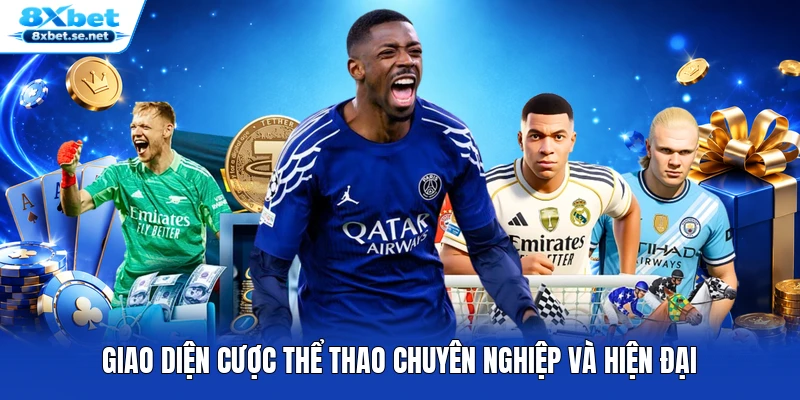 Giao diện cược thể thao chuyên nghiệp và hiện đại