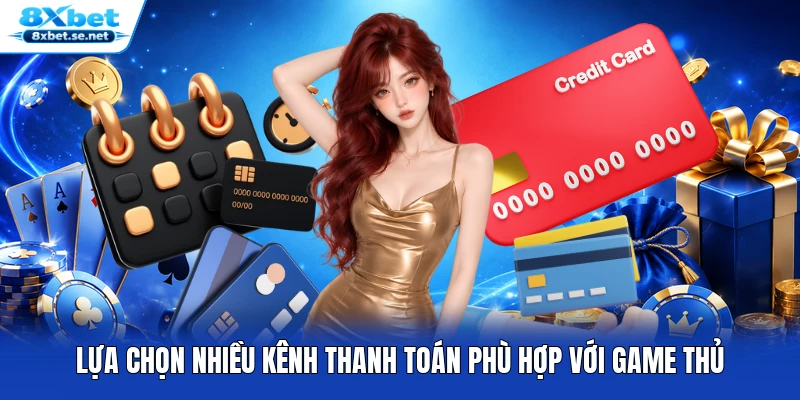 Lựa chọn nhiều kênh thanh toán phù hợp với game thủ Lựa chọn nhiều kênh thanh toán phù hợp với game thủ