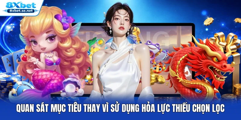 Quan sát mục tiêu thay vì sử dụng hỏa lực thiếu chọn lọc Quan sát mục tiêu thay vì sử dụng hỏa lực thiếu chọn lọc