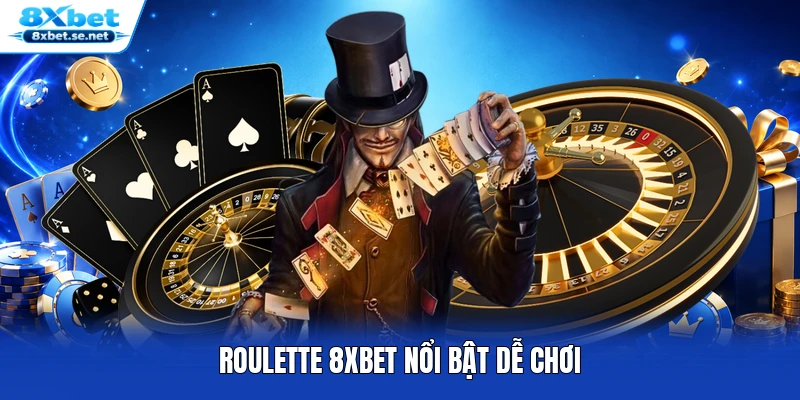 Roulette 8XBET nổi bật dễ chơi